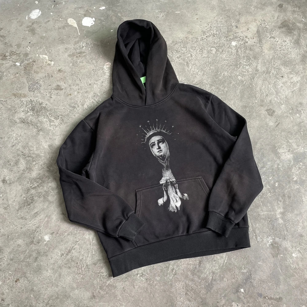 SUDADERA NEGRA SAINT