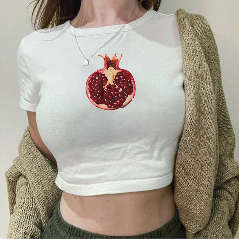 CAMISETA BABY TEE POMEGRANATE