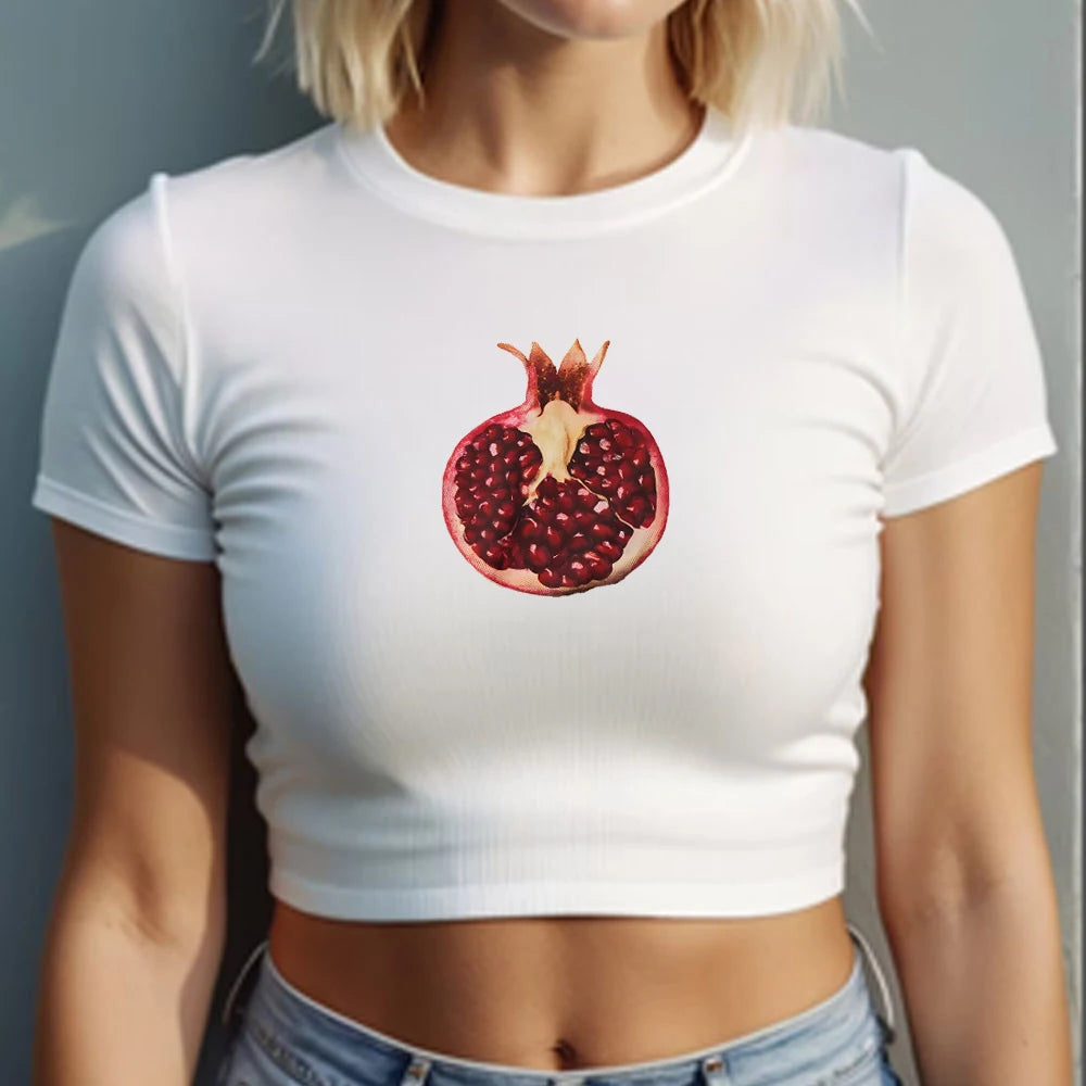 CAMISETA BABY TEE POMEGRANATE