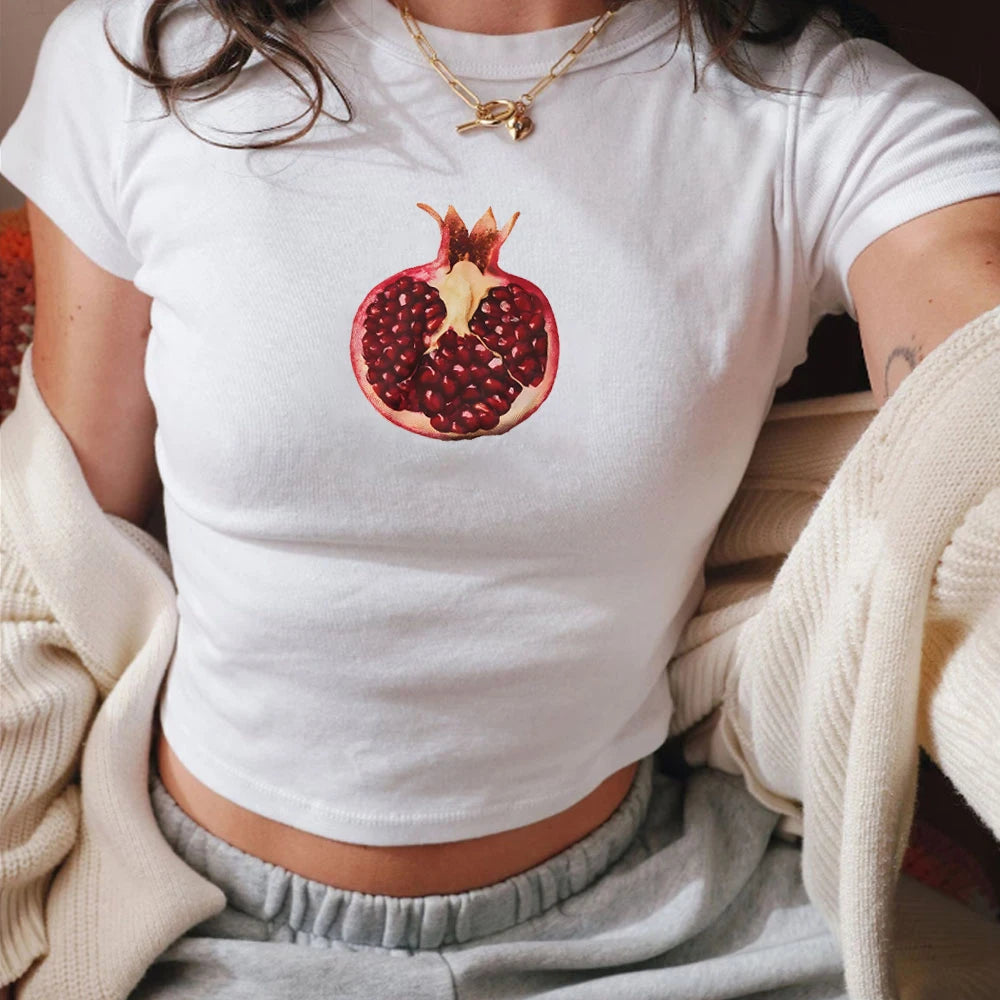 CAMISETA BABY TEE POMEGRANATE